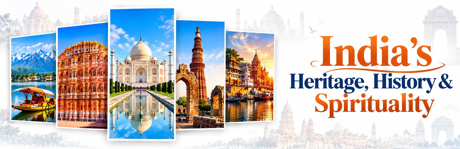 India's Heritage, History and Spirituality India's Heritage, History and Spirituality